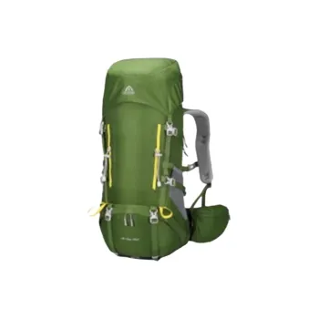 AIONE Mountaineering Bag Outdoor Bag PU 50L Dream Emerald Green Unisex
