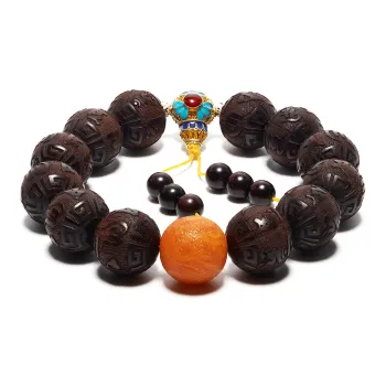 Bowl Pterocarpus Bracelets Unisex