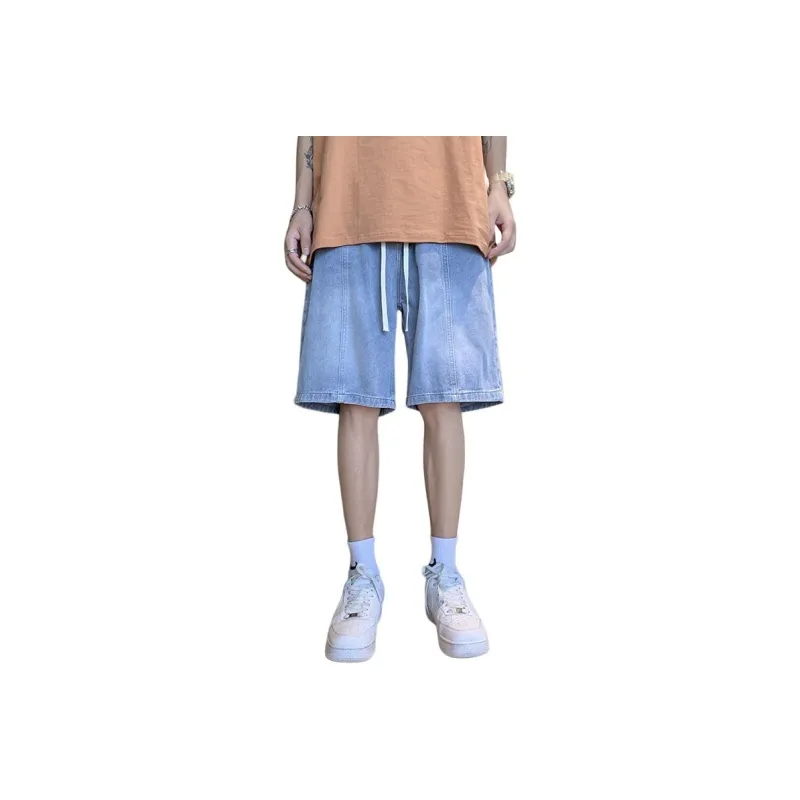Fakeyoung Denim Shorts Unisex-9