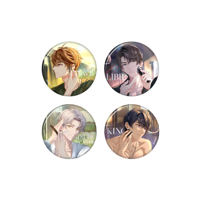 MIHOYO Book Of Undetermined Events Intimate Invitation Collection Badges-5