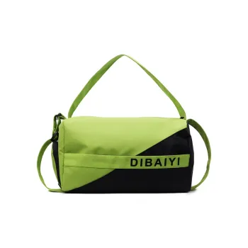 FREEHIKE Fabric Shoulder Bag, Crossbody Bag, Handbag Unisex Green/White