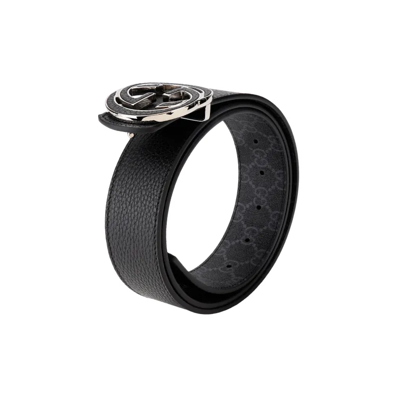 GUCCI Logo Plaque Belt-2