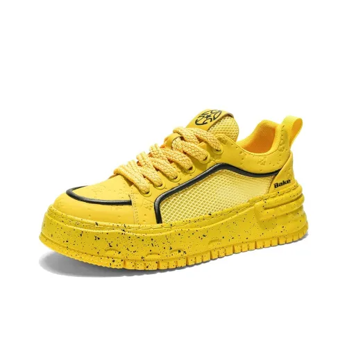 BAKE Slip Resistant, Lightweight, And Breathable Low Top Skateboard Shoes Men's