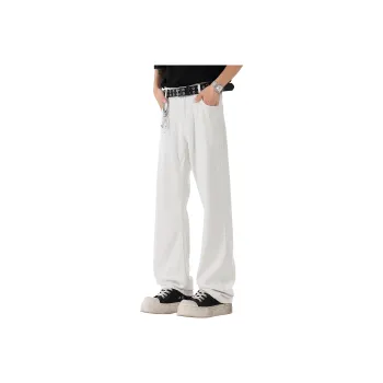 DANGERTIGER Jeans Unisex White