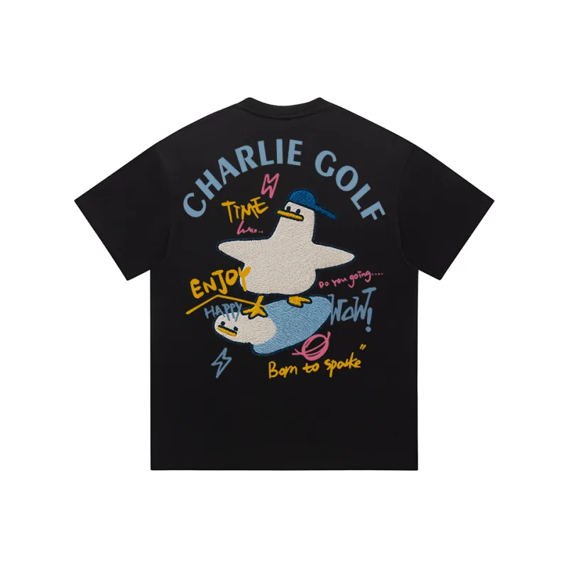CHARLIE GOLF T Shirts Unisex-0