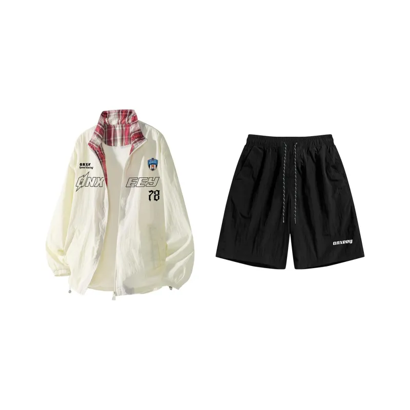 Qnxeey Casual Sportswear Unisex-4