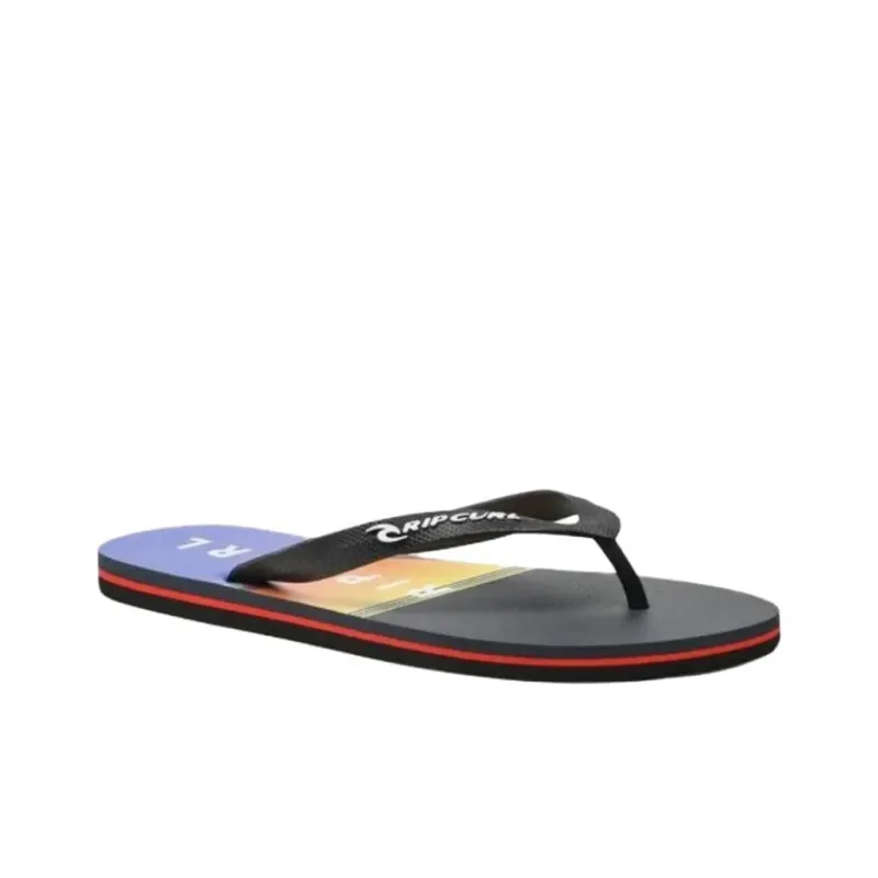 RIP CURL EVA Abrasion Resistant Flip Flops Men's Black-1