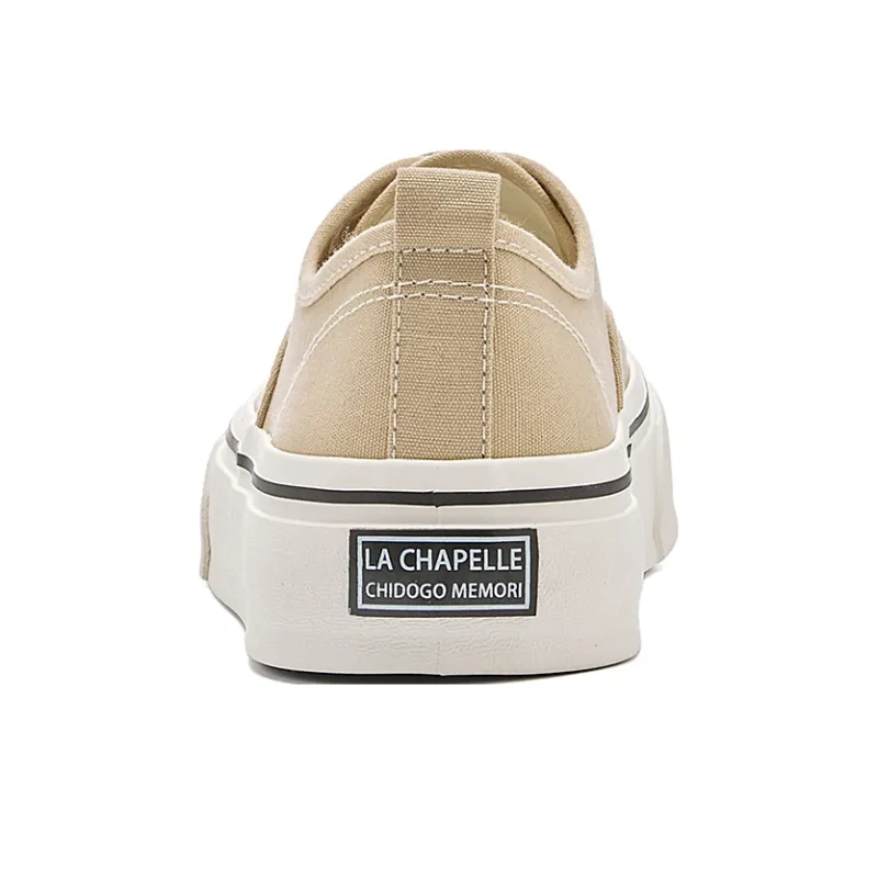 La Chapelle Low Top Skateboard Shoes Women's Apricot-4