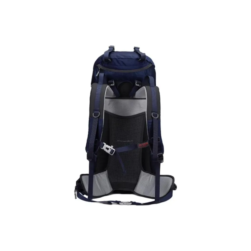 AIONE Mountaineering Bag Outdoor Bag PU 50L Royal Blue Unisex-2