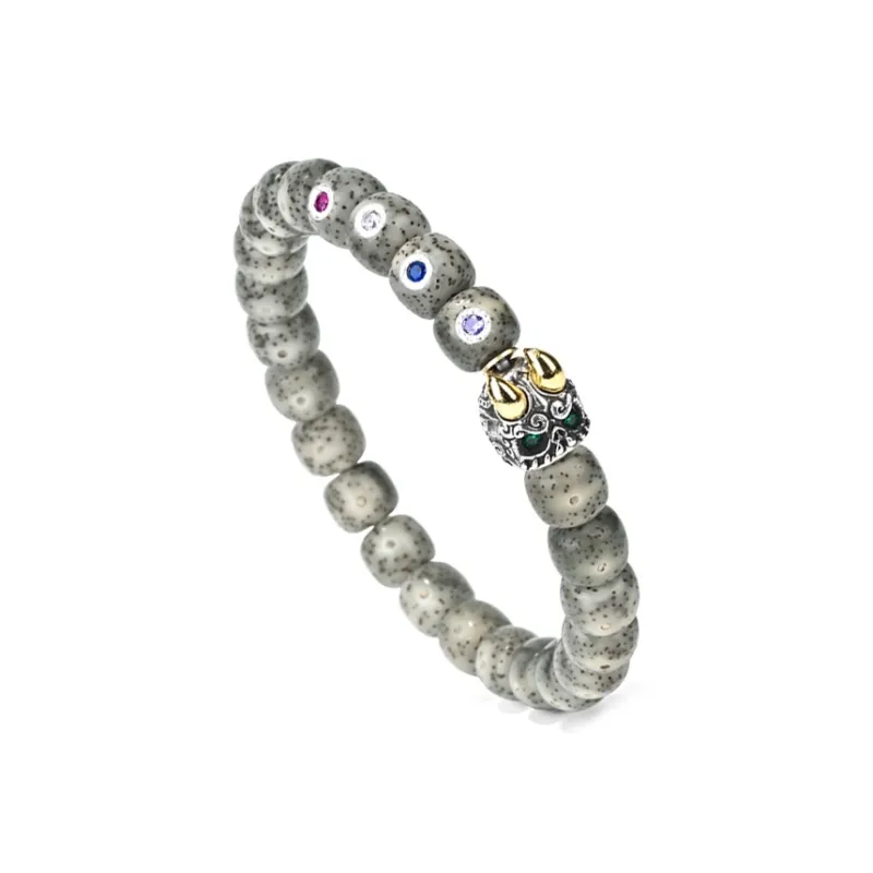Yulan Wenwan Star Moon Bodhi Seeds Bracelets Unisex-2