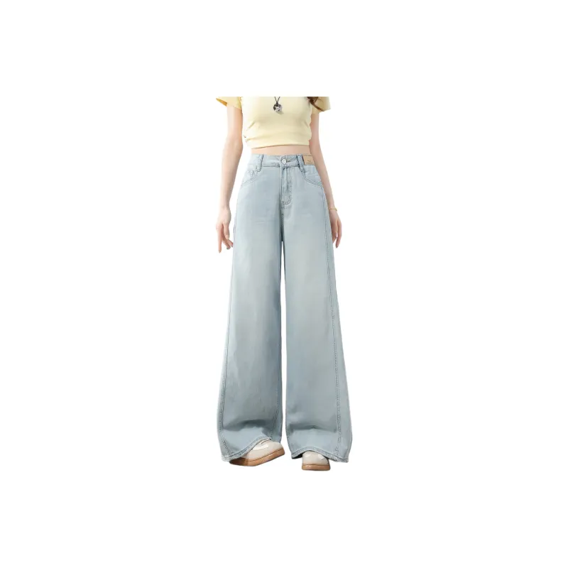 SITOL Jeans Women's Light Blue-0