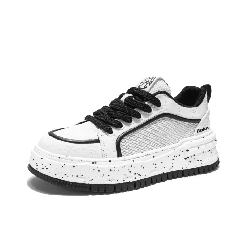 BAKE Slip Resistant, Lightweight, And Breathable Low Top Skateboard Shoes Men's-9