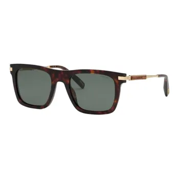 CHOPARD Acetate Square Sunglasses Unisex Havana