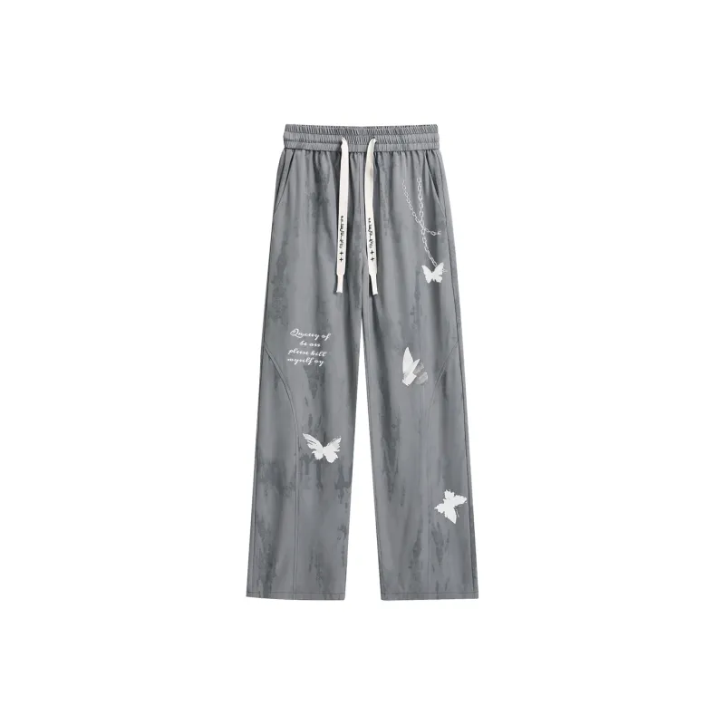 Qnxeey Casual Pants Unisex-0