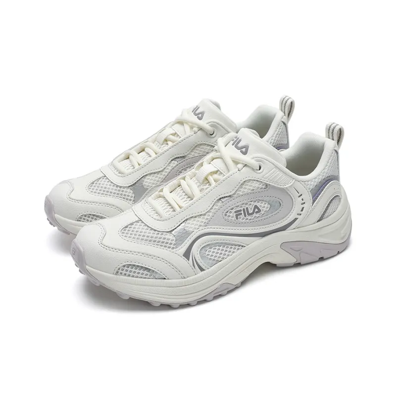 FILA Vintage Collection Low Top Casual Shoes Women's White Purple-2