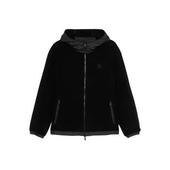 Moncler Reversible Fleece Hoodie