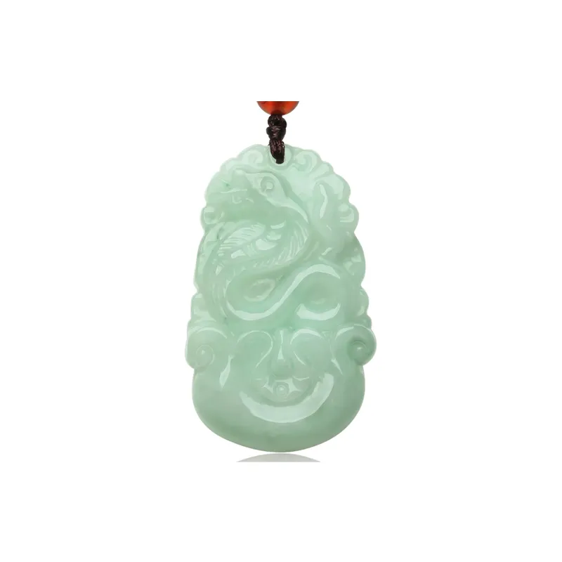 Oriental Jade Glutinous Jade Jadeite Necklaces Unisex-25