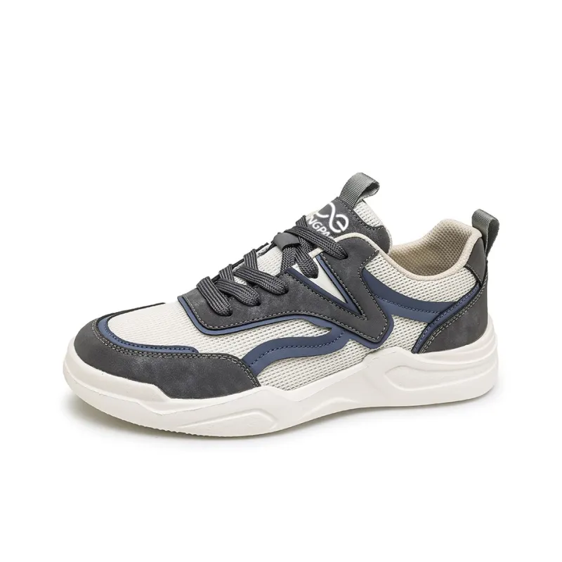 LINGPAO Shock Absorbers With Abrasion Resistant And Slip Resistant Properties Low Top Casual Shoes Men's-11
