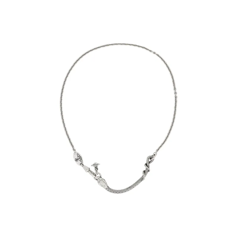 Vivienne Westwood Brass Necklaces Men's Vintage Silver-1