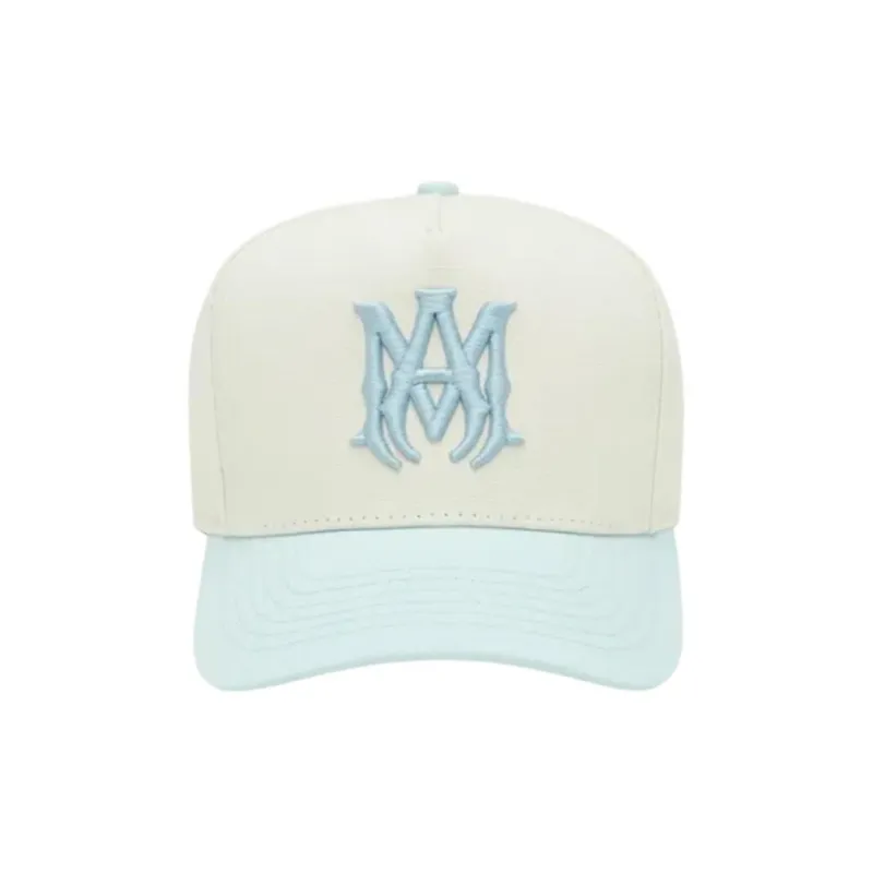 AMIRI Canvas Baseball Caps Unisex Blue-0