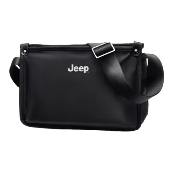 Jeep Oxford Shoulder Bag Regular Men's Black