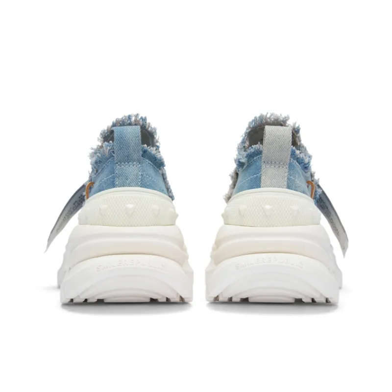 SMILEREPUBLIC SMILE QUEEN Wear resistant And Lightweight Low Top Canvas Shoes Unisex-3