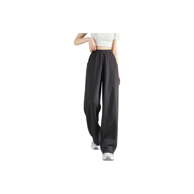 Tonlion Casual Pants Women's Dark Gray-0