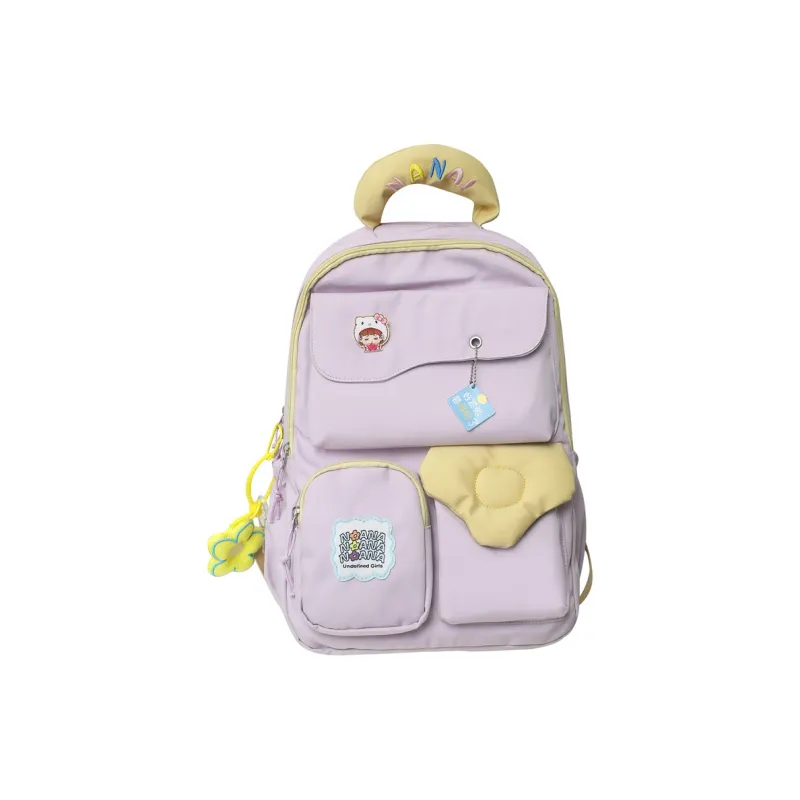Wolfhorse Nylon Backpack Unisex Multicolor-26
