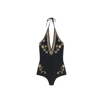Valentino SS25 One piece Swimsuit Women's Black