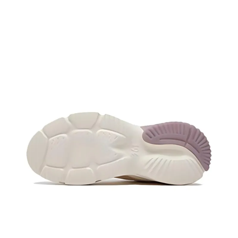 361° Slip Resistant And Abrasion Resistant Support Low Top Casual Shoes Women's White Purple-3