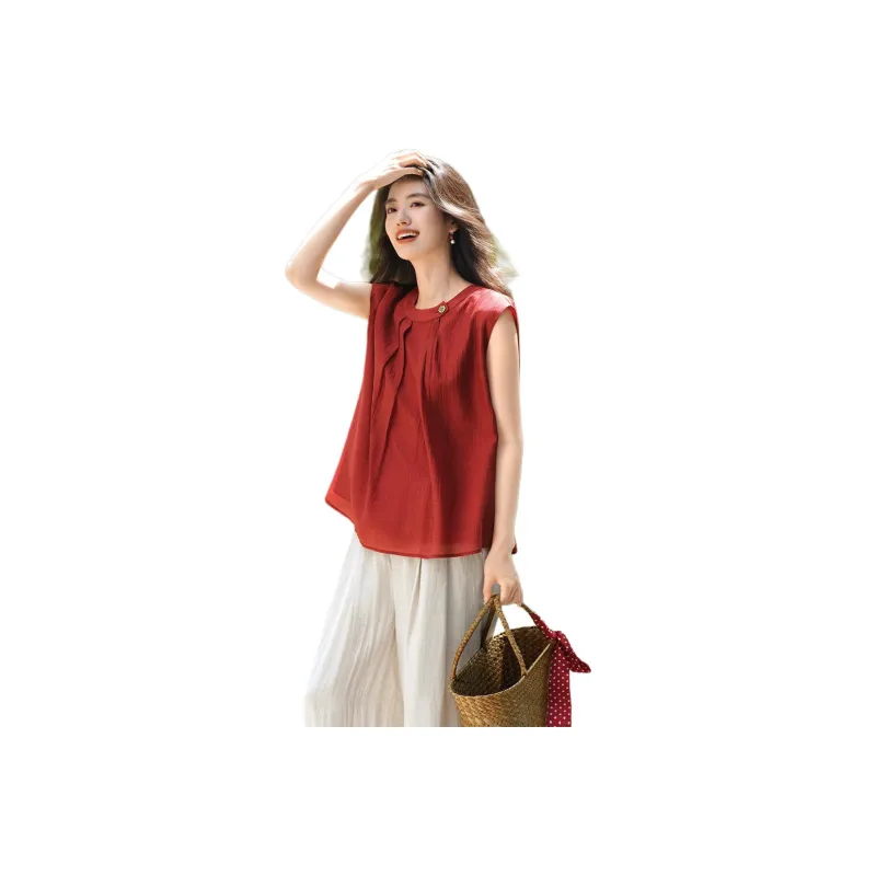 XWI Casual Suits Women's Red+Oat-0