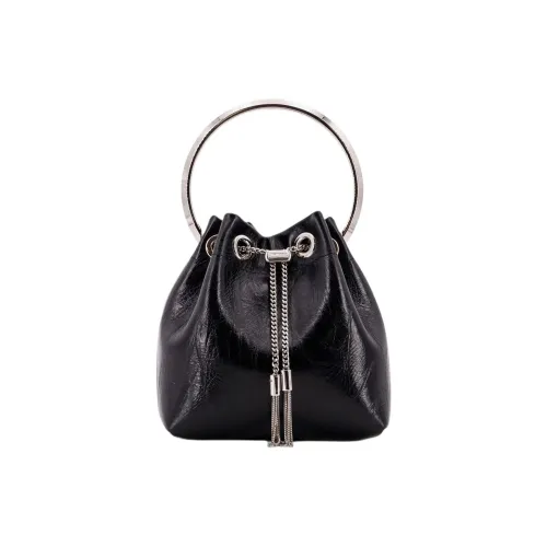 Jimmy Choo Leather Handbag Women's Black