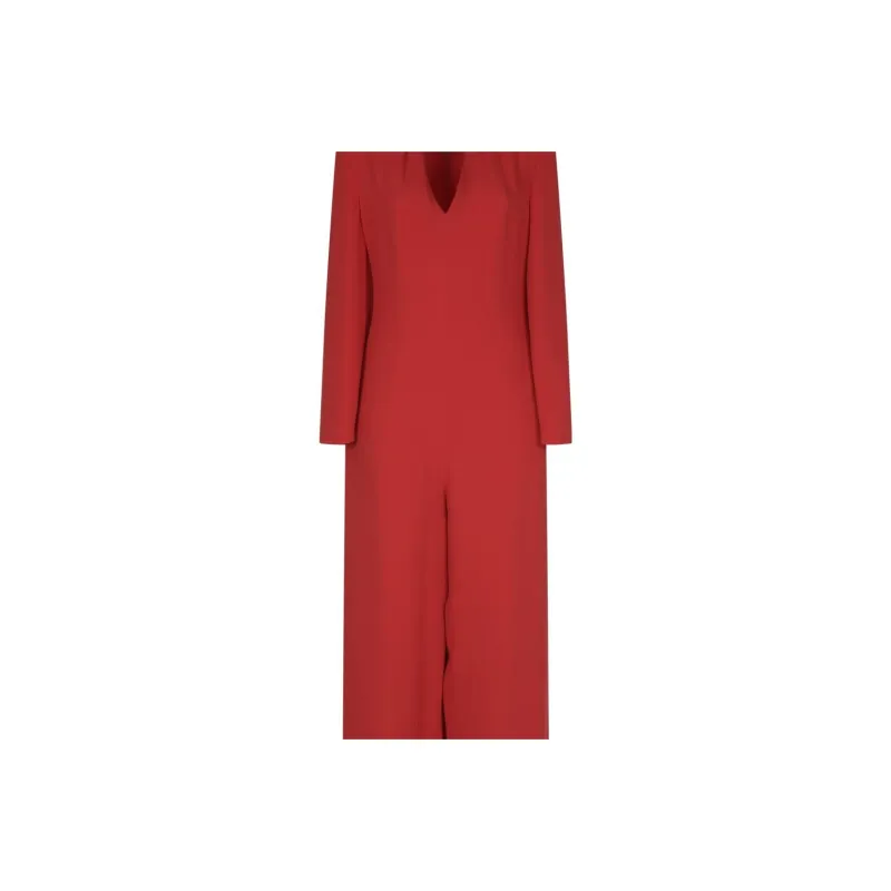 Valentino FW22 Jumpsuit Women's Red-4