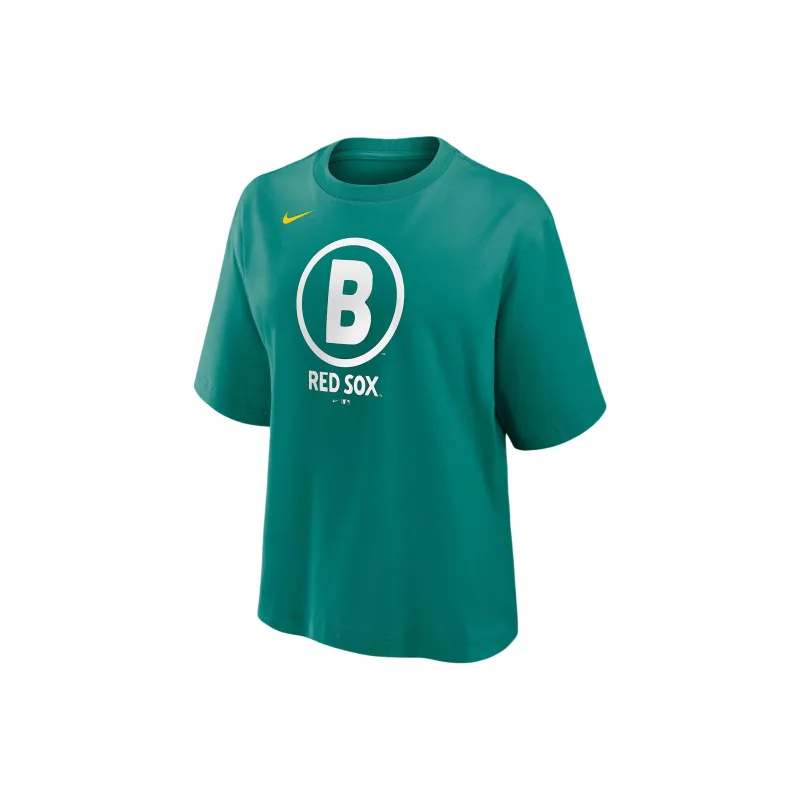 Nike Boston Red Sox City Connect Boxy Women's Nike Mlb T Shirt-0
