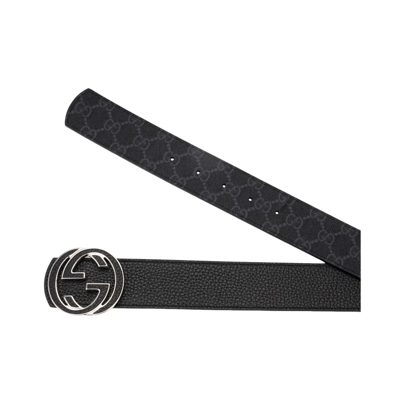 GUCCI Logo Plaque Belt-3