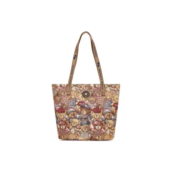 DANNYBEARJEANS Fabric Shoulder Bag Women's Milan Bear