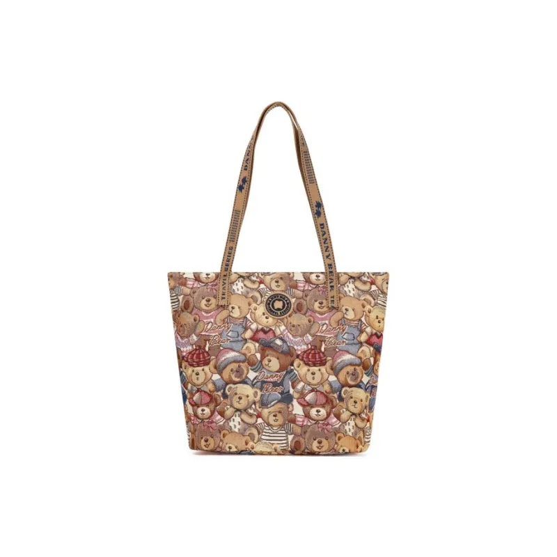 DANNYBEARJEANS Fabric Shoulder Bag Women's Milan Bear-0