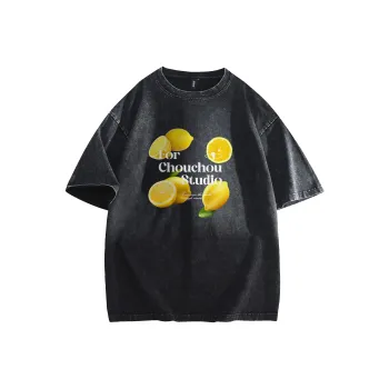 CHOUCHOUS Drop Shoulder Sleeve T Shirt Women's