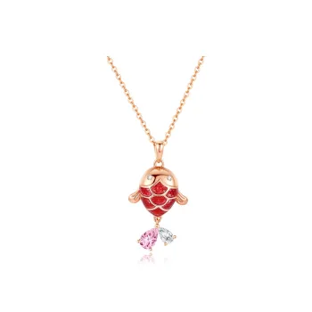 Mini&yaya S925 Silver Necklaces Women's