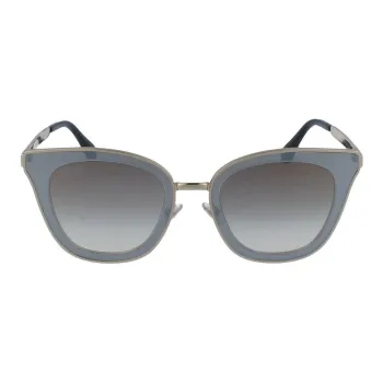 Jimmy Choo Metal Cat Eye Sunglasses Women's Black Gold