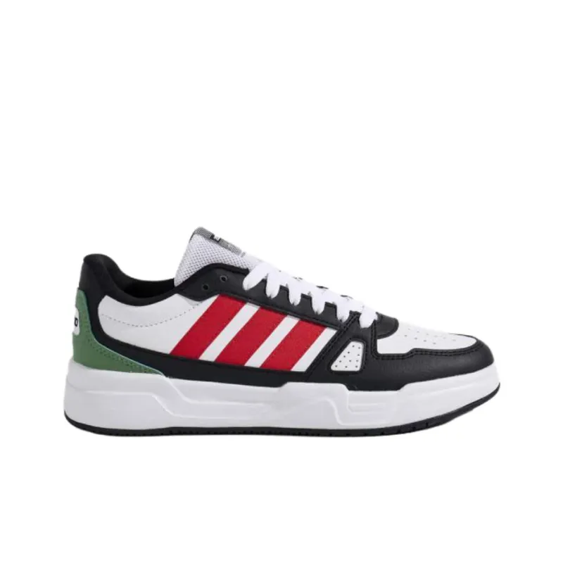 Adidas LITE BALLER Anti Slip Wear Resistant Low Top Skateboard Shoes Unisex White-1