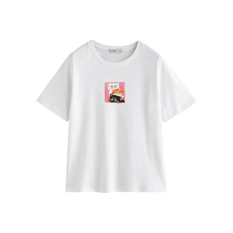 Initial Language T Shirt Women's-6