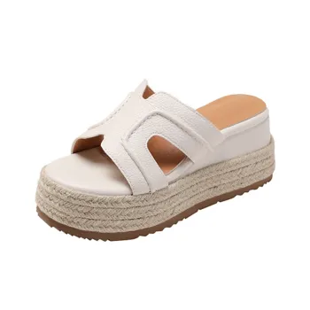 TATAYA Rubber Sole Abrasion Resistant Slide Slippers Women's