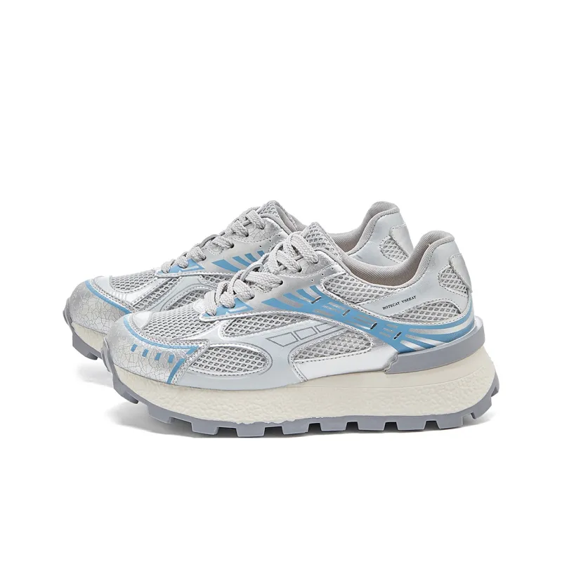 La Chapelle Abrasion Resistant Low Top Casual Shoes Women's Blue-1