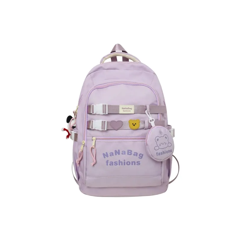 Wolfhorse Nylon Backpack Unisex Multicolor-6