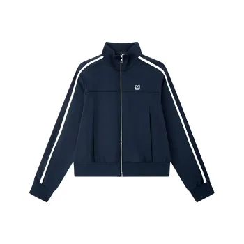 QIAODAN Sports Lifestyle Collection Quality Drying Jackets & Coats Women's Night Ink Blue