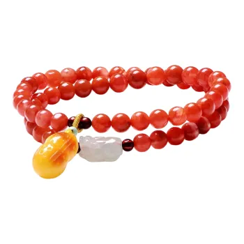 MARY WINDSOR South Red Agate Bracelets Unisex