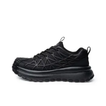 FED Casual Shoes Men Low Top Black/Beige