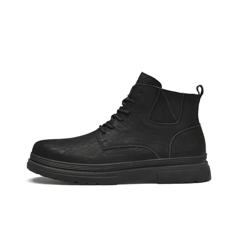 LAORENTOU Short Chelsea Boots Men's-0
