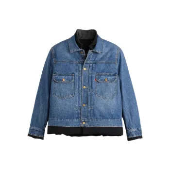 Sacai X Levis Jackets Men Blue